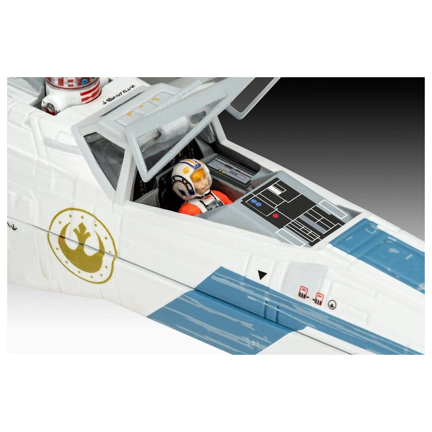 Star Wars The Mandalorian and Grogu Revell modelovací sada 1/57 New Republic X-Wing Fighter 22 cm fotografii produktu
