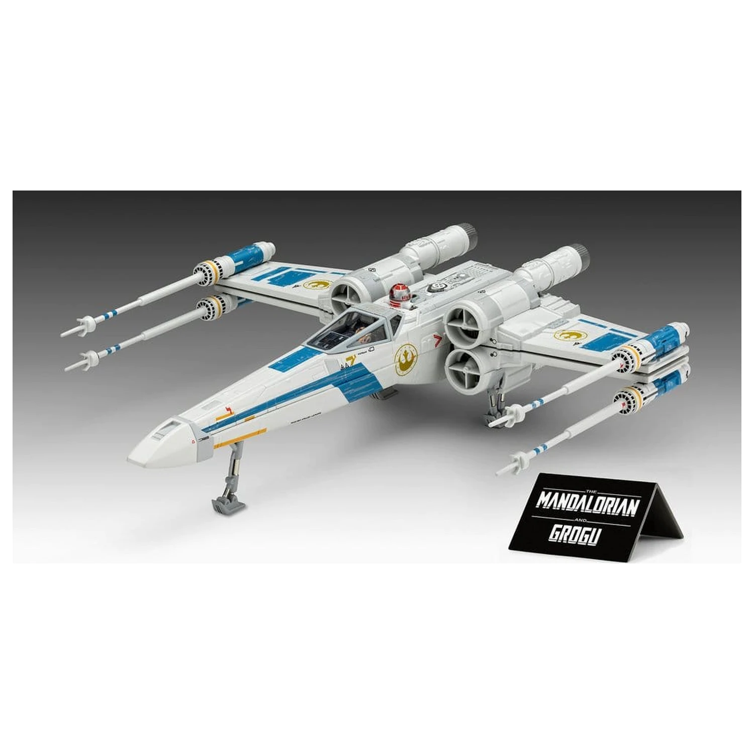 Star Wars The Mandalorian and Grogu Revell modelovací sada 1/57 New Republic X-Wing Fighter 22 cm fotografii produktu