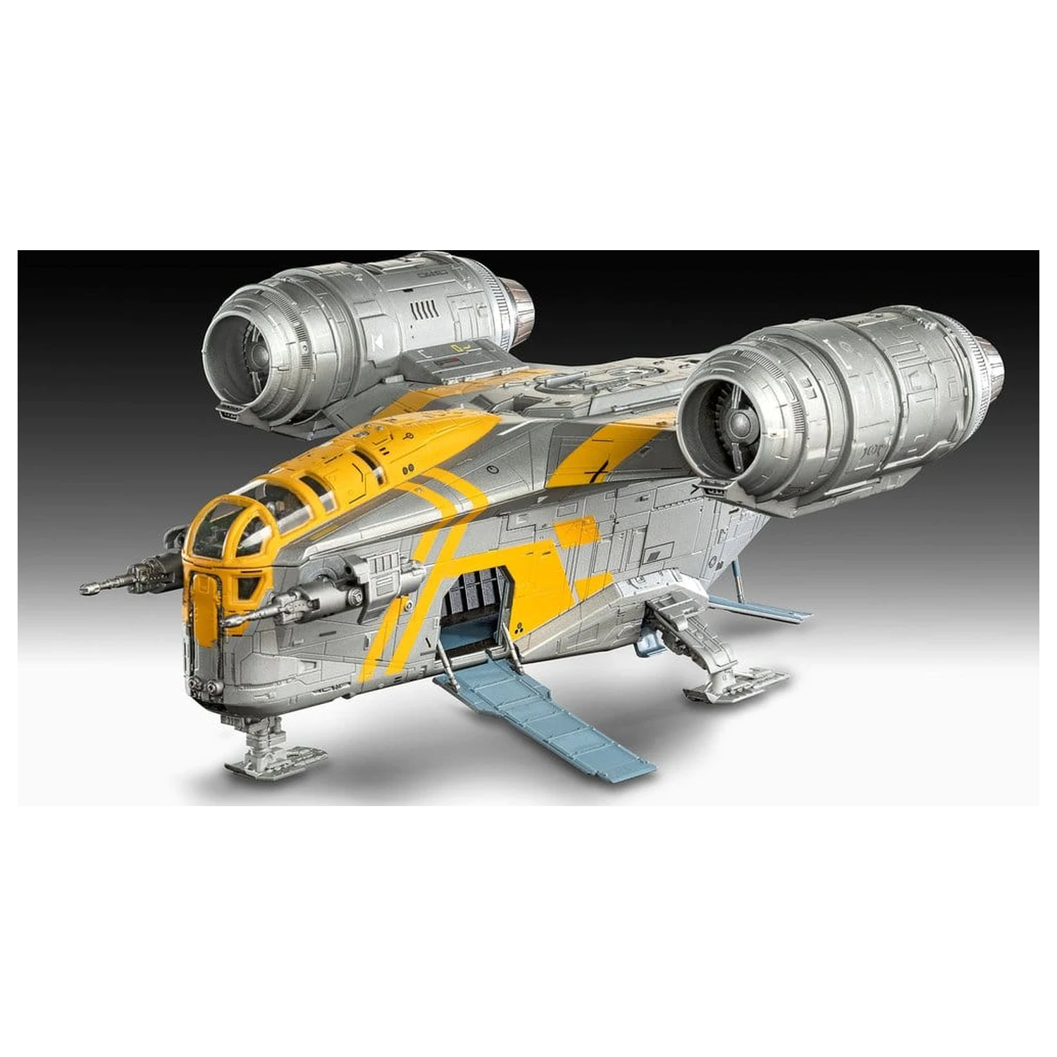 Star Wars The Mandalorian a Grogu Revell Model Kit 1/72 Razor Crest 34 cm fotografii produktu