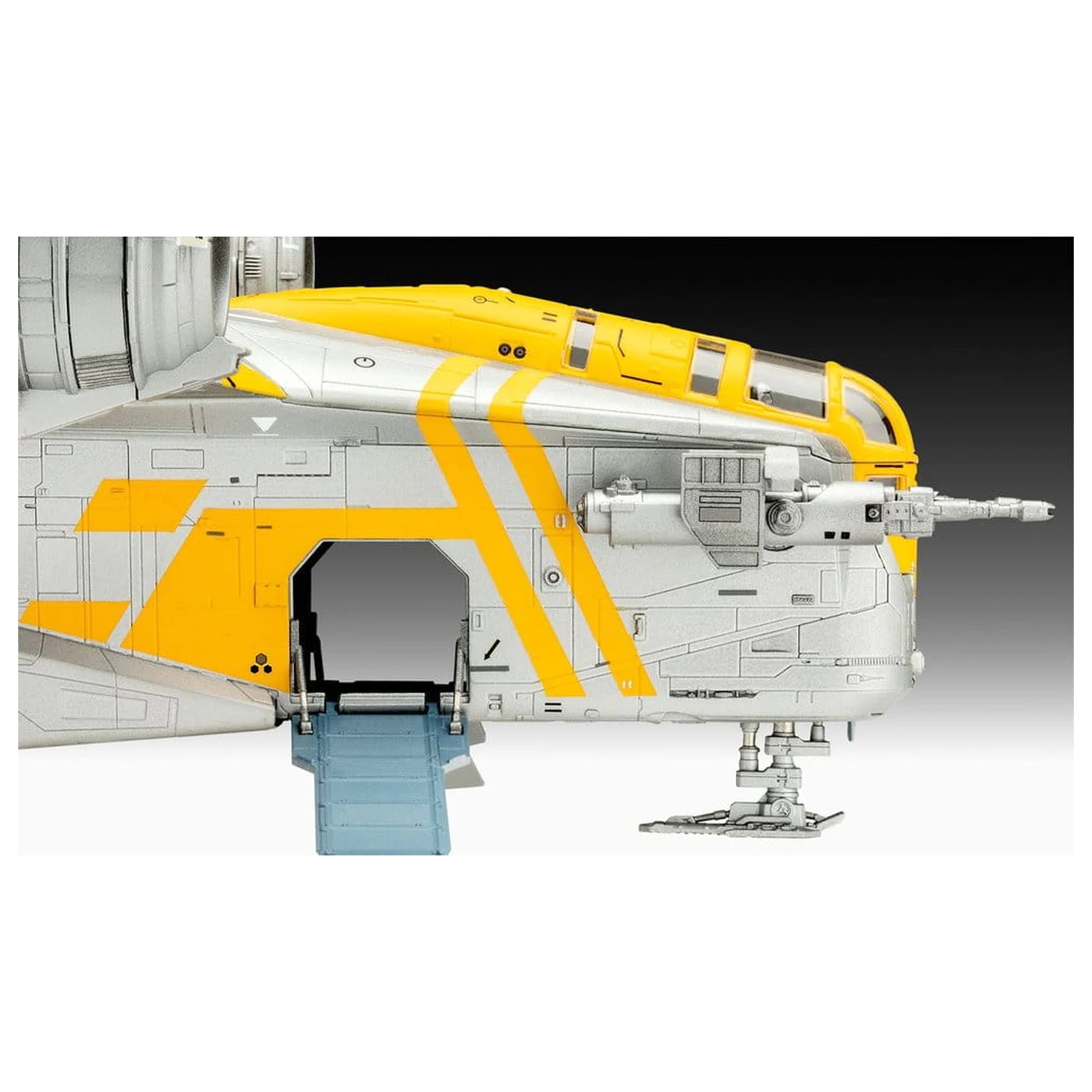 Star Wars The Mandalorian a Grogu Revell Model Kit 1/72 Razor Crest 34 cm fotografii produktu
