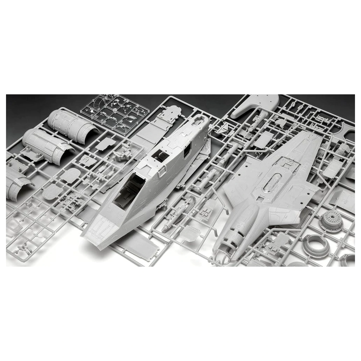 Star Wars The Mandalorian a Grogu Revell Model Kit 1/72 Razor Crest 34 cm fotografii produktu