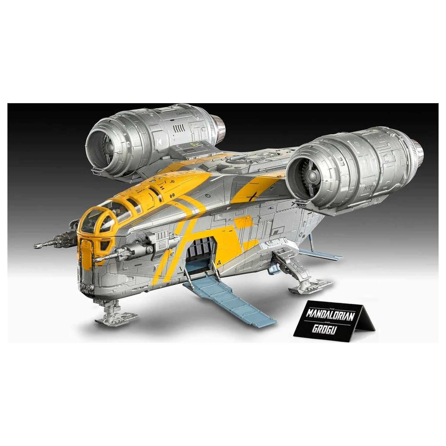 Star Wars The Mandalorian a Grogu Revell Model Kit 1/72 Razor Crest 34 cm fotografii produktu
