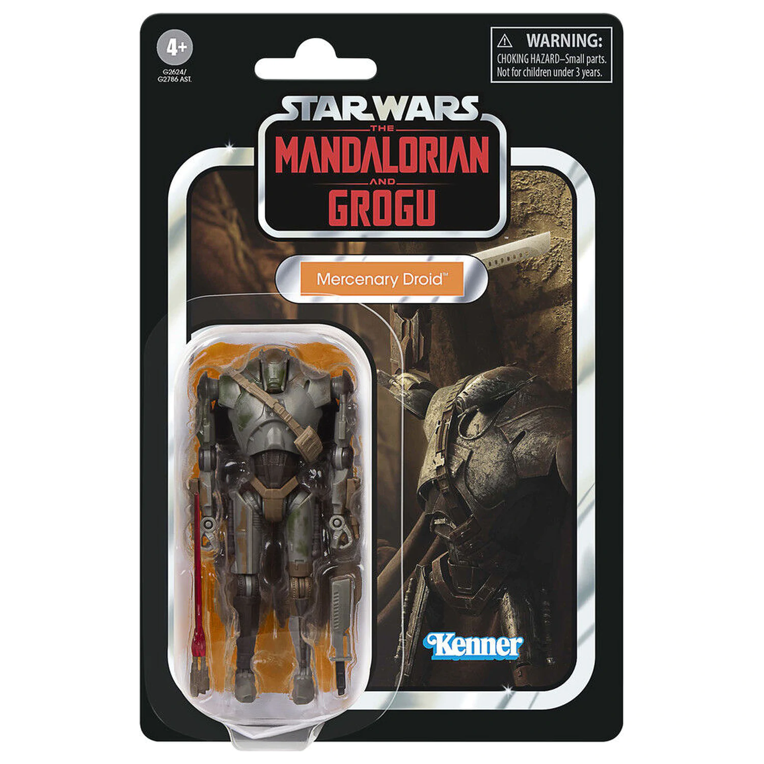 Star Wars The Mandalorian And Grogu Star Wars Kenner Mercenary Droid figurka 10 cm fotografii produktu