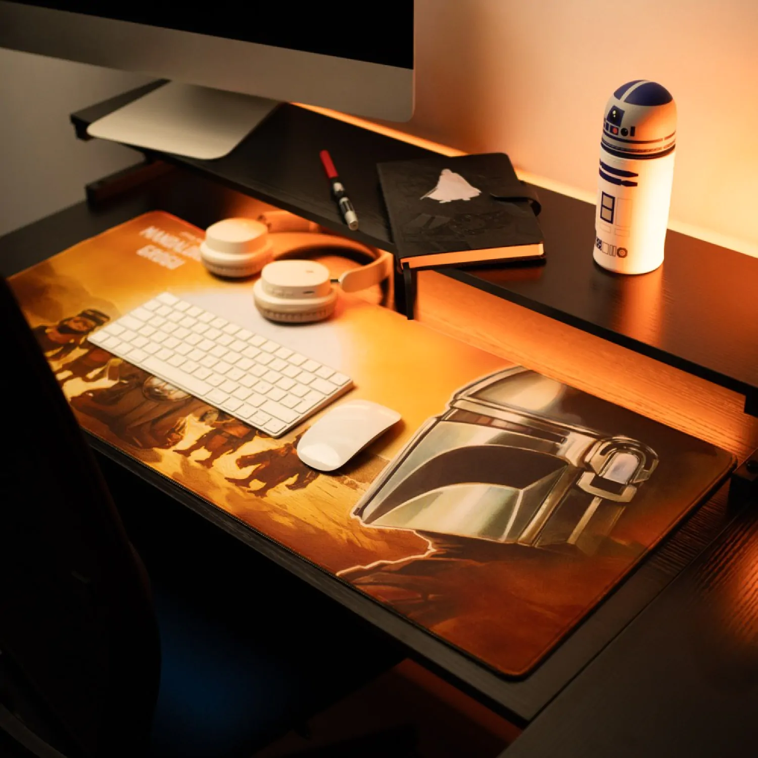 Star Wars: The Mandalorian and Grogu XL podložka pod myš 80 x 35 cm fotografii produktu