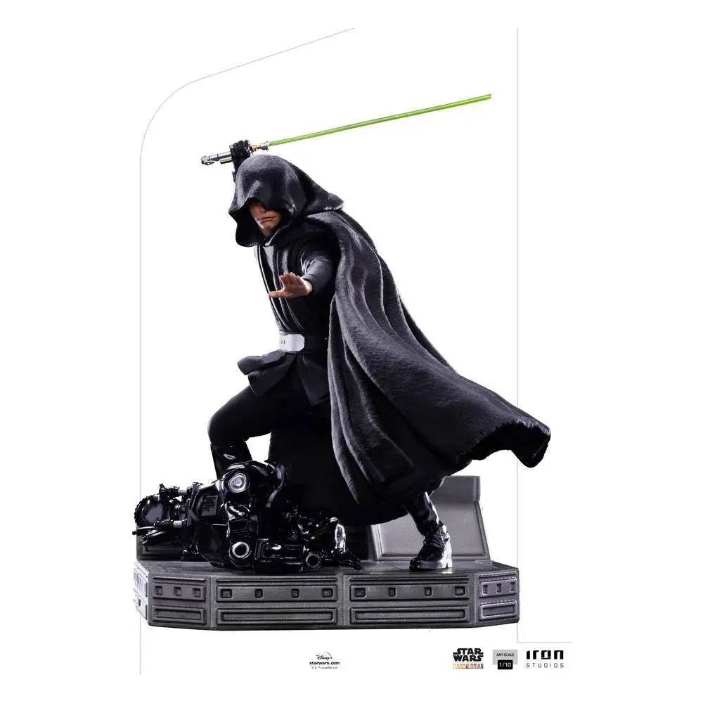 Star Wars The Mandalorian BDS Art Scale Statue 1/10 Luke Skywalker Combat verze 24 cm fotografii produktu