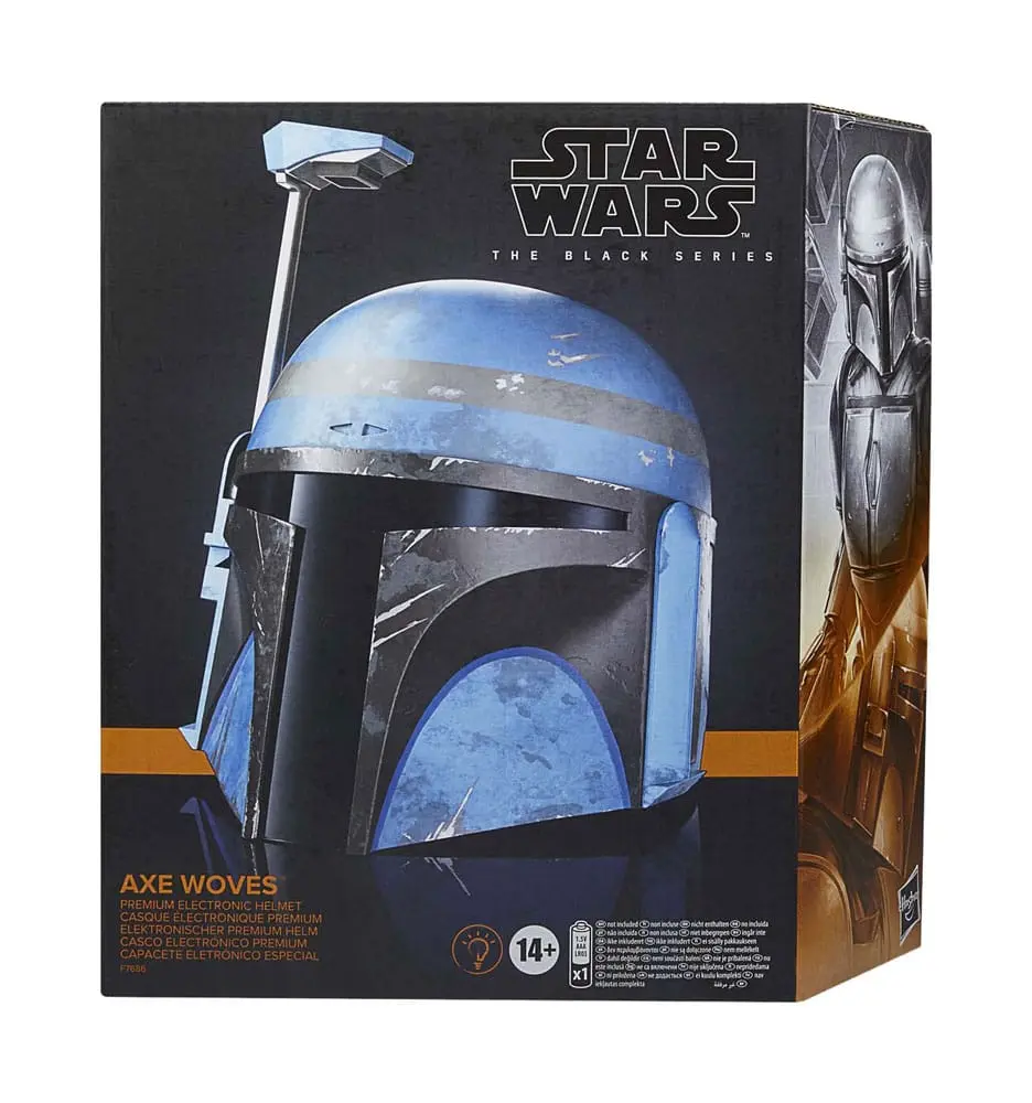 Star Wars: The Mandalorian Black Series elektronická helma Axe Woves fotografii produktu