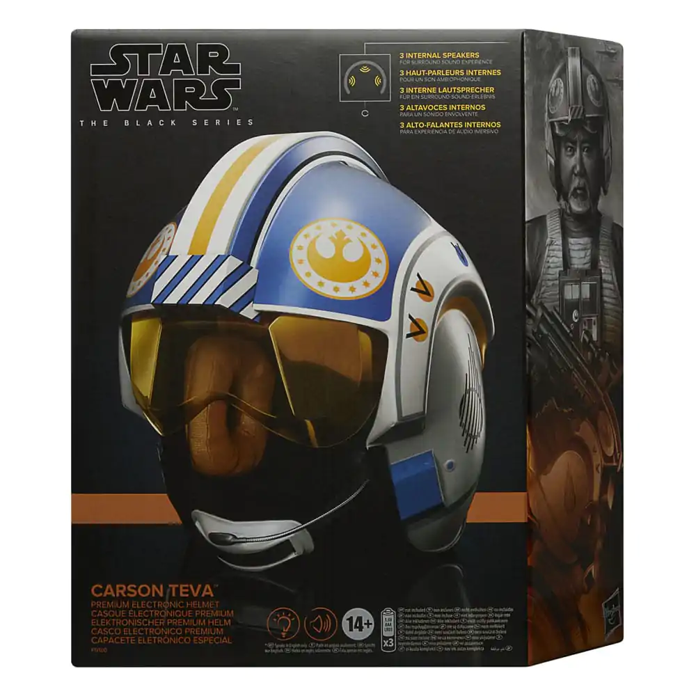 Star Wars: The Mandalorian Black Series elektronická helma Carson Teva fotografii produktu