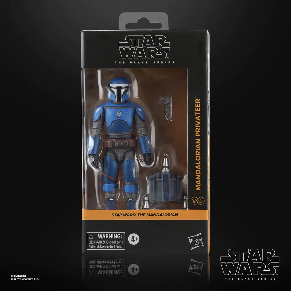 Star Wars: The Mandalorian Black Series akční figurka Mandalorian Privateer 15 cm fotografii produktu