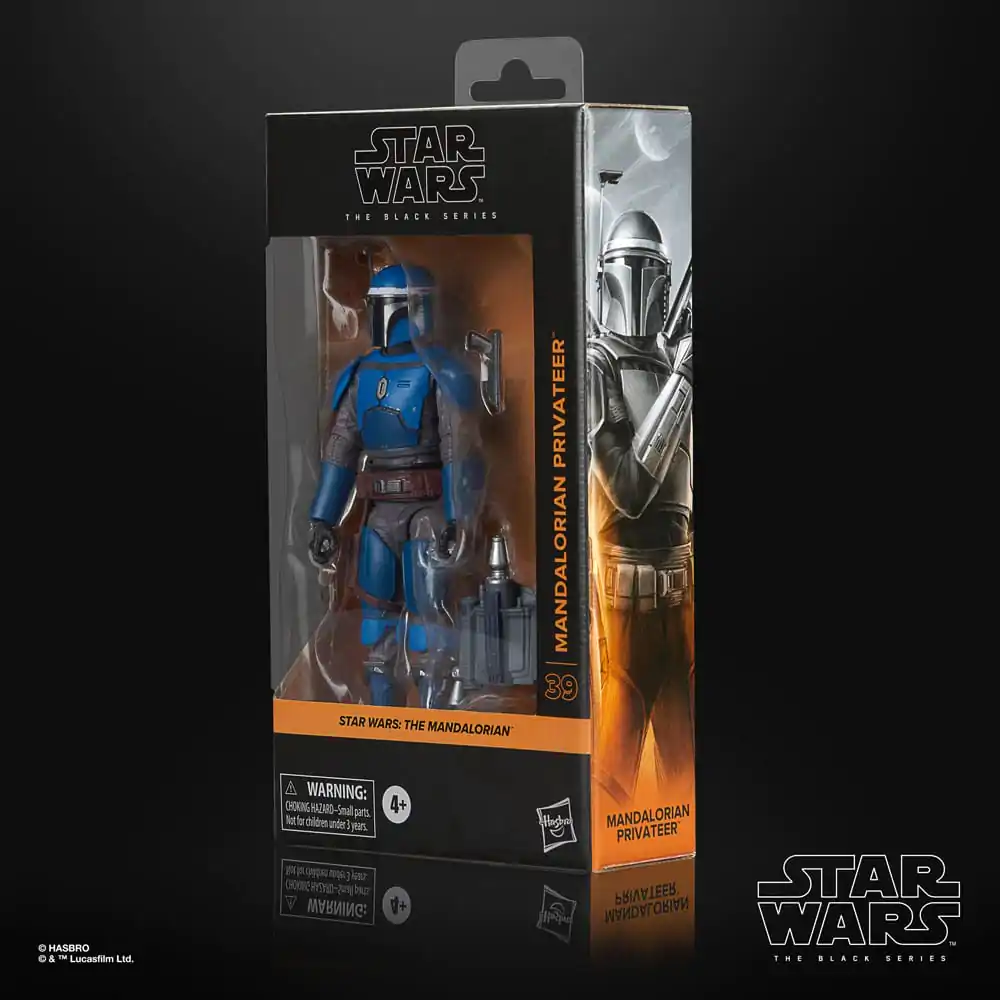 Star Wars: The Mandalorian Black Series akční figurka Mandalorian Privateer 15 cm fotografii produktu