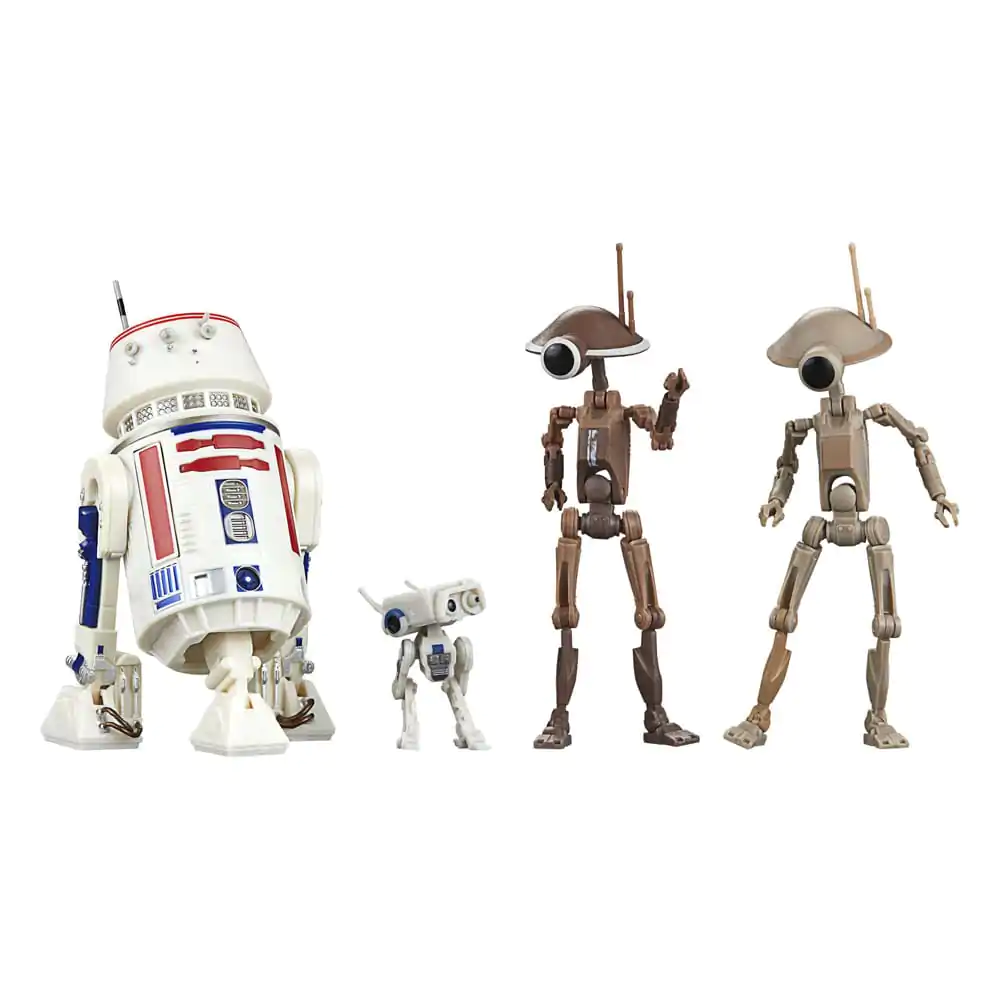 Star Wars: The Mandalorian Black Series akční figurka 4-Pack R5-D4, BD-72 & Pit Droids fotografii produktu