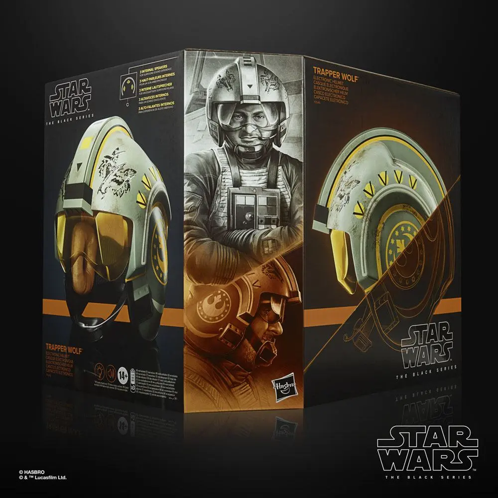 Star Wars: The Mandalorian Black Series elektronická helma 2023 Trapper Wolf fotografii produktu
