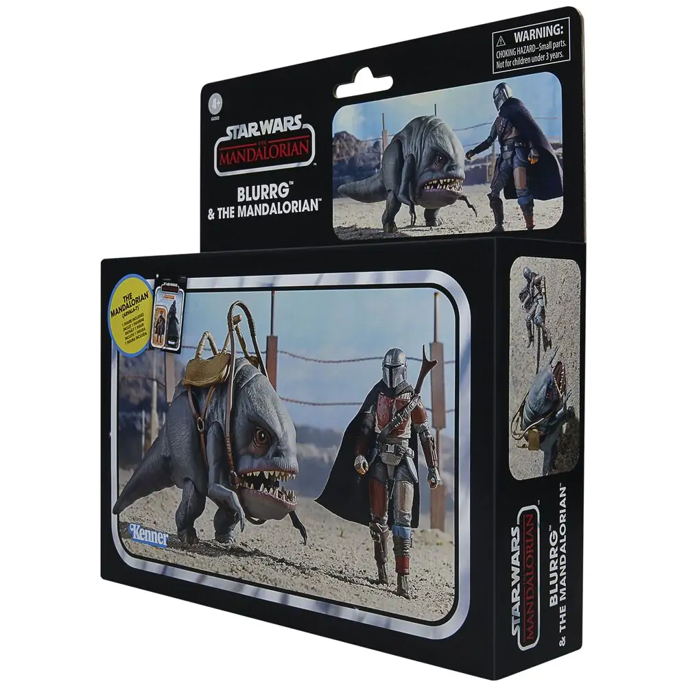 Star Wars The Mandalorian - Blurrg & Mandalorian sada 2 figurky 9,5cm fotografii produktu