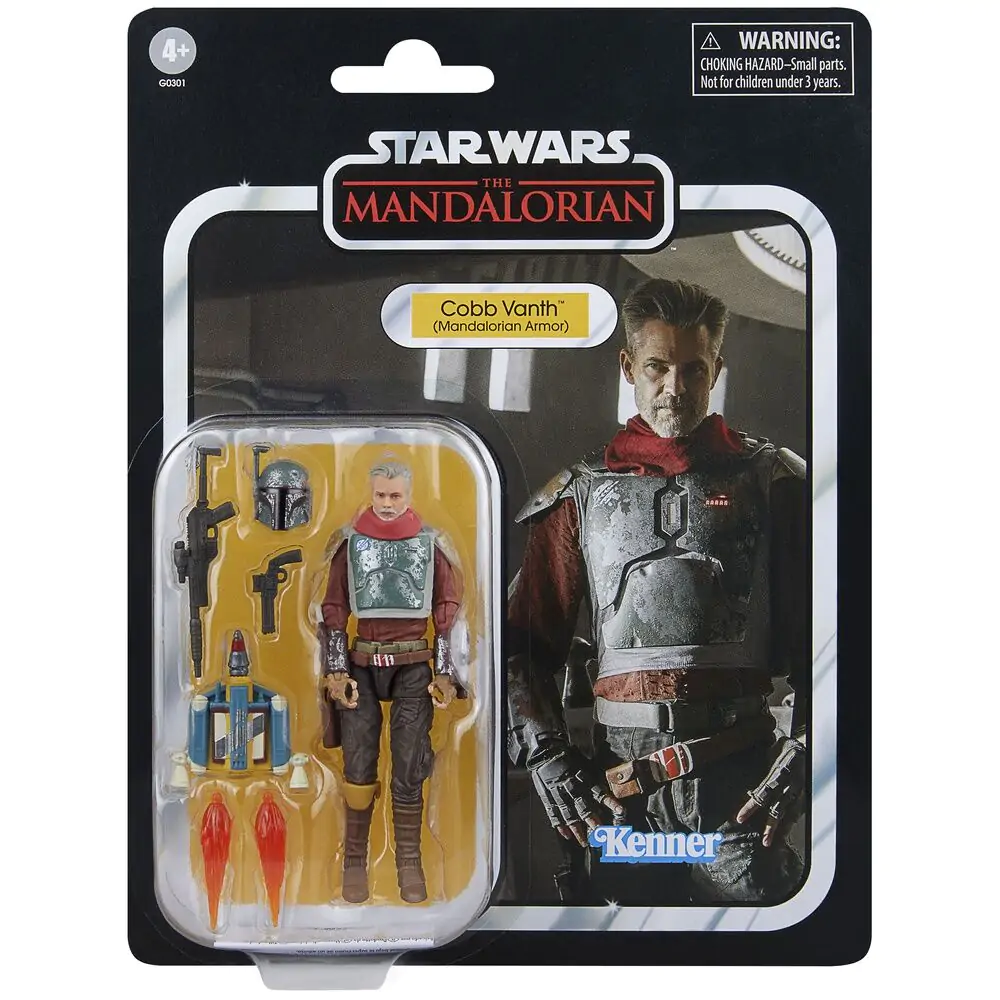 Star Wars The Mandalorian Cobb Vanth Mandalorian Armor figurka 9,5 cm fotografii produktu