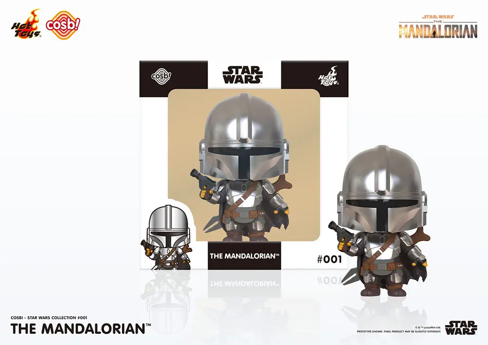 Star Wars: The Mandalorian Cosbi Mini figurka The Mandalorian 8 cm fotografii produktu