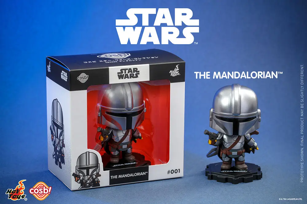 Star Wars: The Mandalorian Cosbi Mini figurka The Mandalorian 8 cm fotografii produktu