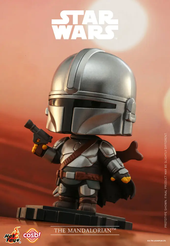 Star Wars: The Mandalorian Cosbi Mini figurka The Mandalorian 8 cm fotografii produktu