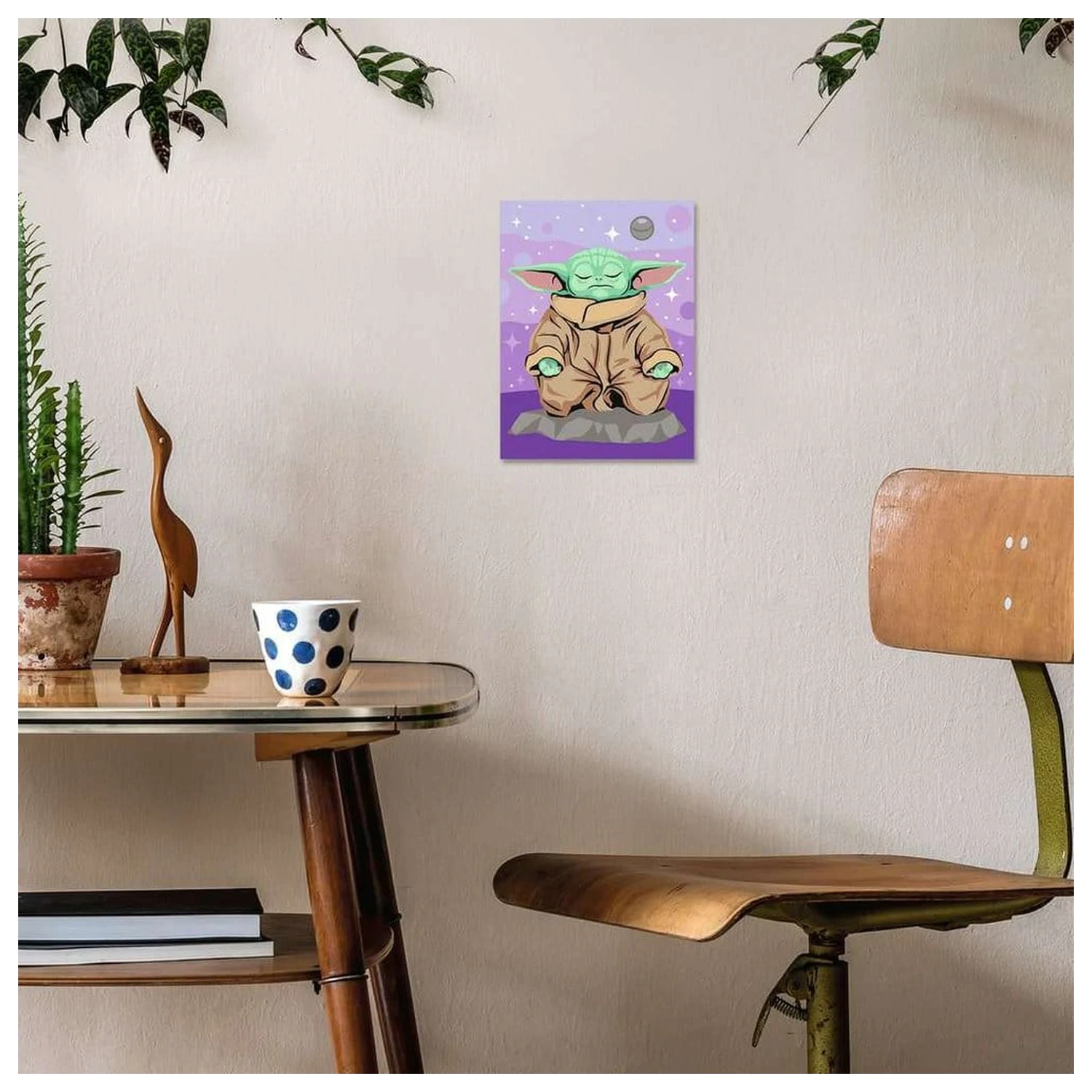 Star Wars: The Mandalorian CreArt Malování podle čísel Meditující Grogu fotografii produktu