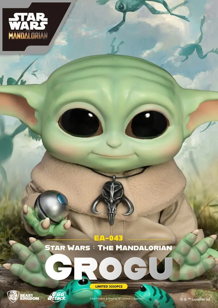Star Wars: The Mandalorian Egg Attack Socha Grogu 18 cm fotografii produktu
