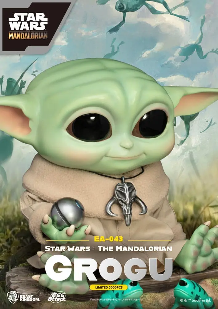 Star Wars: The Mandalorian Egg Attack Socha Grogu 18 cm fotografii produktu