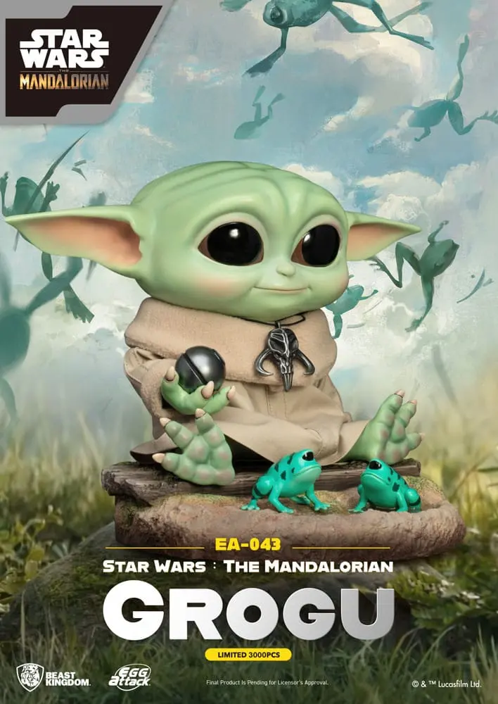 Star Wars: The Mandalorian Egg Attack Socha Grogu 18 cm fotografii produktu