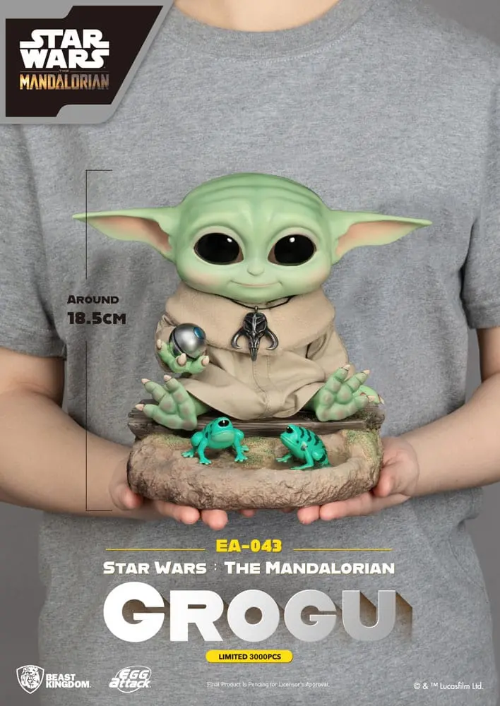 Star Wars: The Mandalorian Egg Attack Socha Grogu 18 cm fotografii produktu