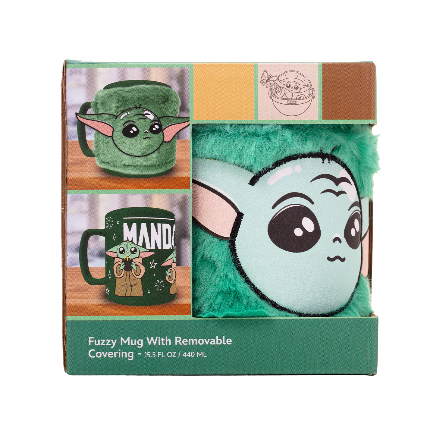 Star Wars The Mandalorian Fuzzy Hrnek Grogu fotografii produktu