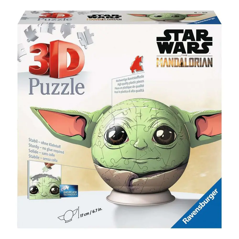 Star Wars: The Mandalorian 3D Puzzle Grogu (72 dílků) fotografii produktu
