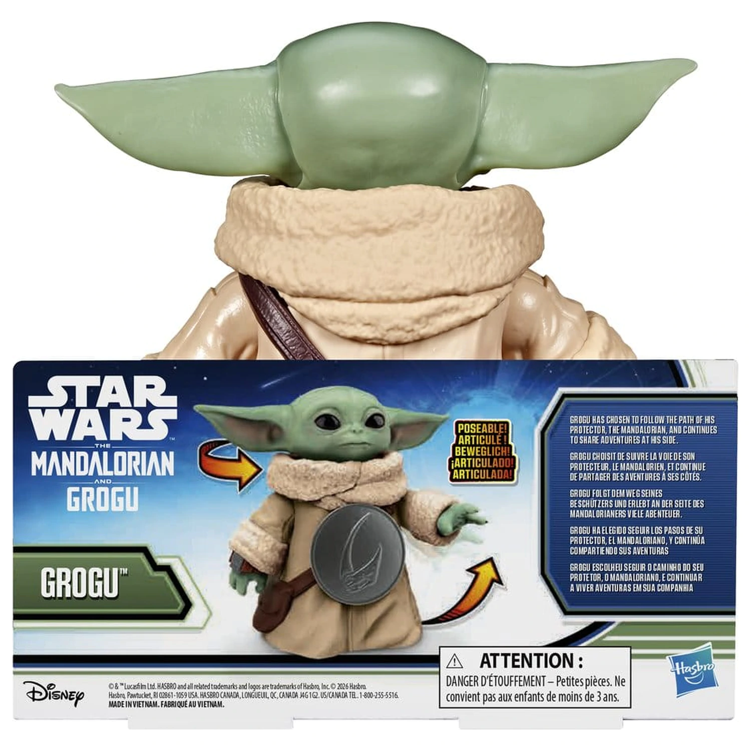 Star Wars: The Mandalorian & Grogu akční figurka Grogu 17 cm fotografii produktu