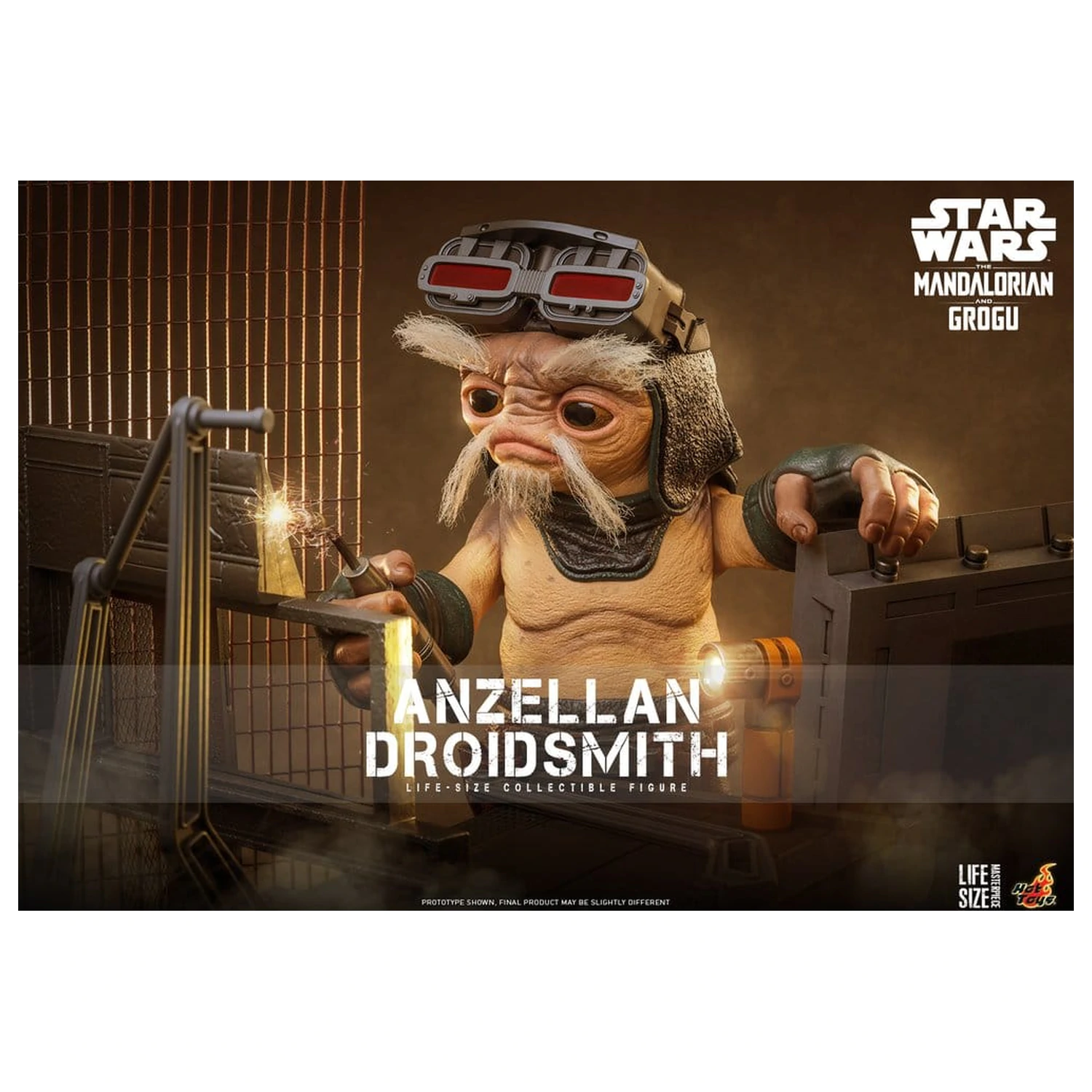Star Wars: The Mandalorian & Grogu Figurka v životní velikosti Anzellan Droidsmith 27 cm fotografii produktu