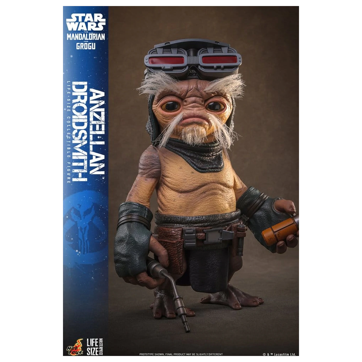 Star Wars: The Mandalorian & Grogu Figurka v životní velikosti Anzellan Droidsmith 27 cm fotografii produktu