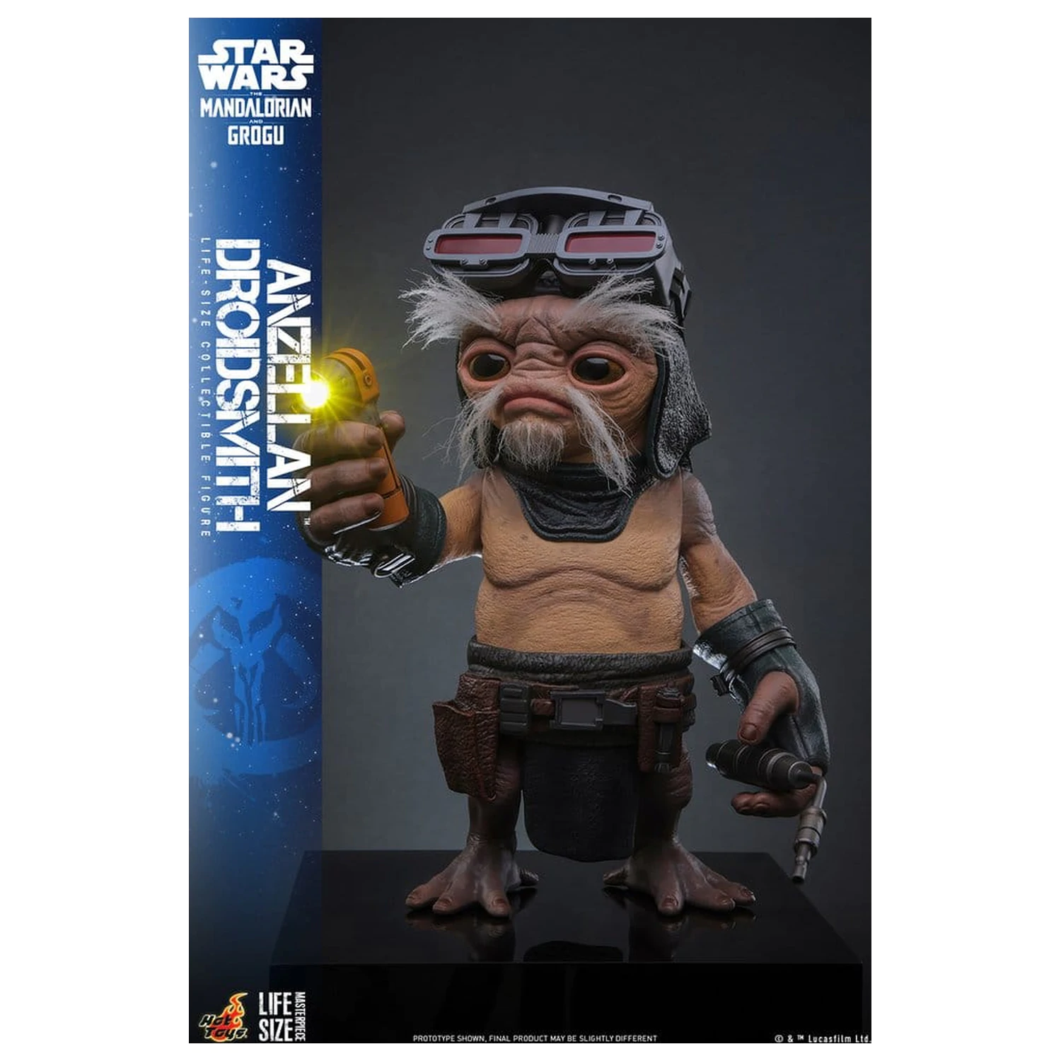 Star Wars: The Mandalorian & Grogu Figurka v životní velikosti Anzellan Droidsmith 27 cm fotografii produktu