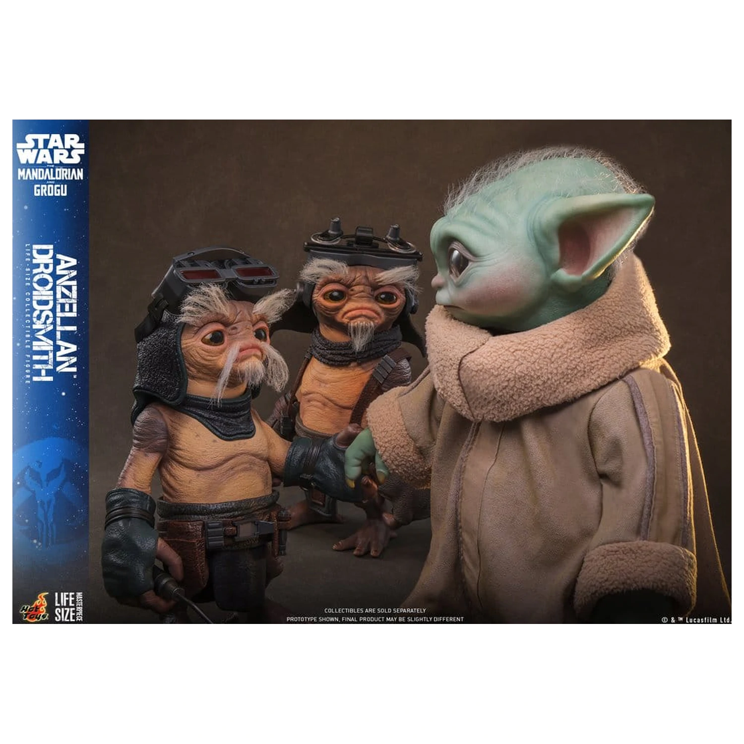 Star Wars: The Mandalorian & Grogu Figurka v životní velikosti Anzellan Droidsmith 27 cm fotografii produktu