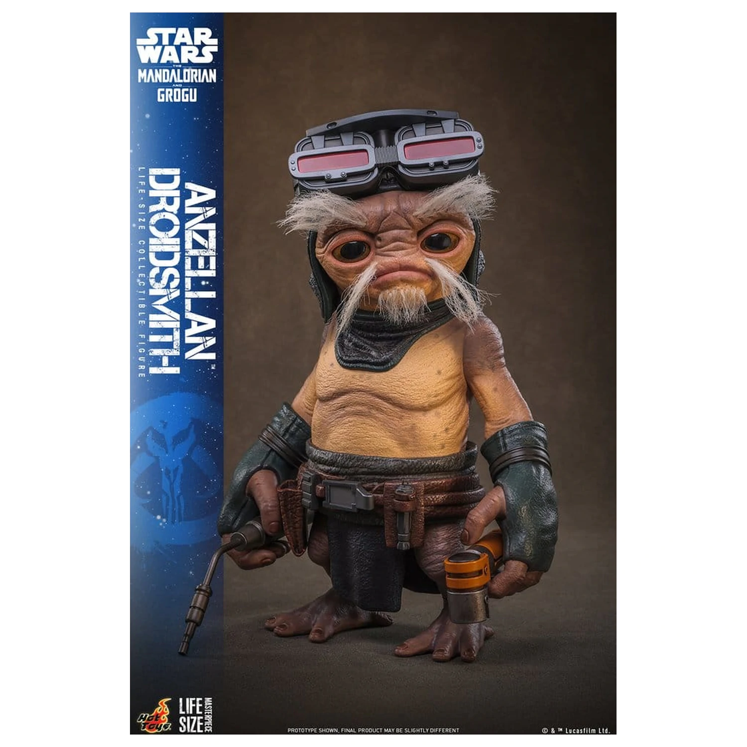 Star Wars: The Mandalorian & Grogu Figurka v životní velikosti Anzellan Droidsmith 27 cm fotografii produktu