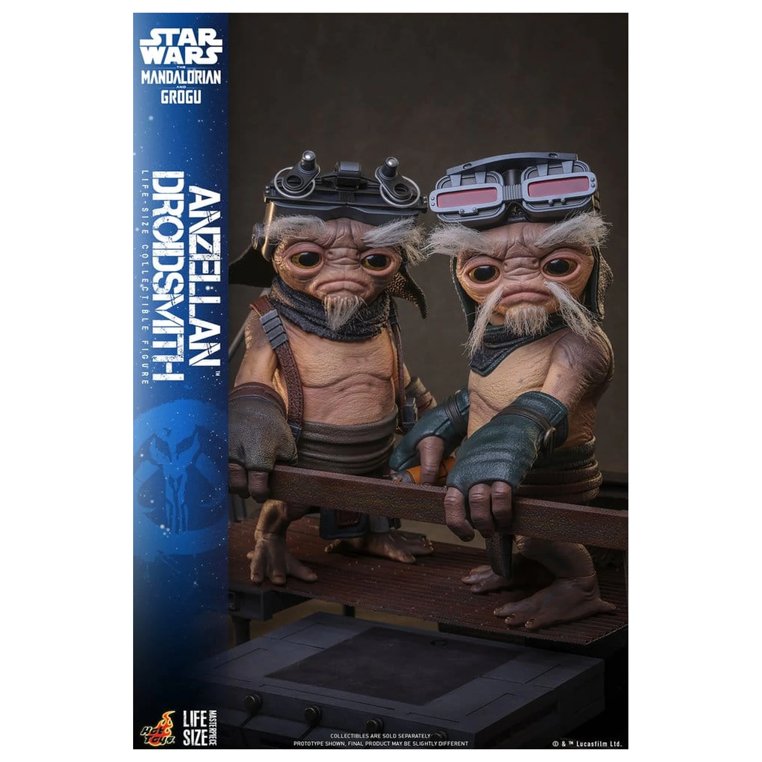 Star Wars: The Mandalorian & Grogu Figurka v životní velikosti Anzellan Droidsmith 27 cm fotografii produktu