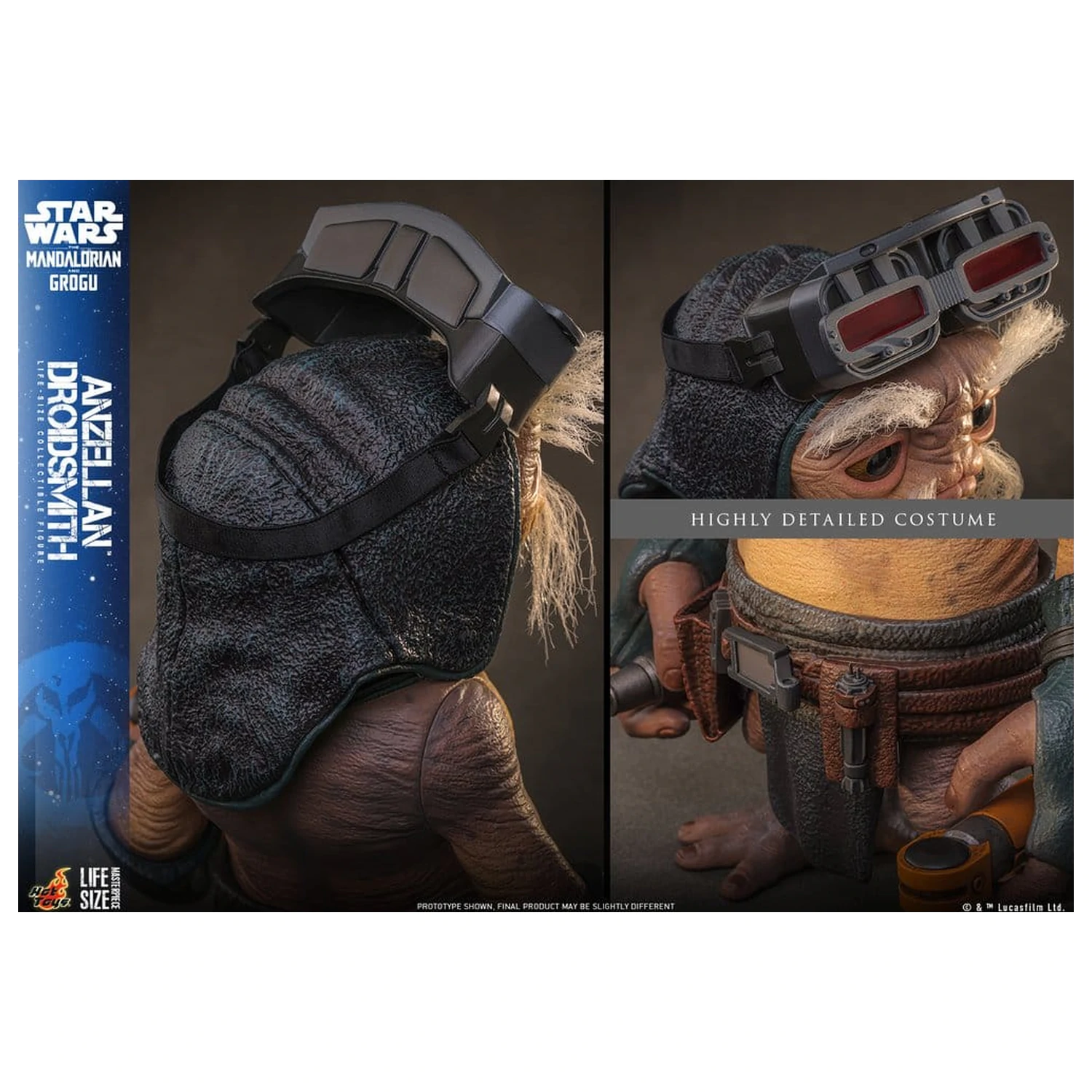 Star Wars: The Mandalorian & Grogu Figurka v životní velikosti Anzellan Droidsmith 27 cm fotografii produktu