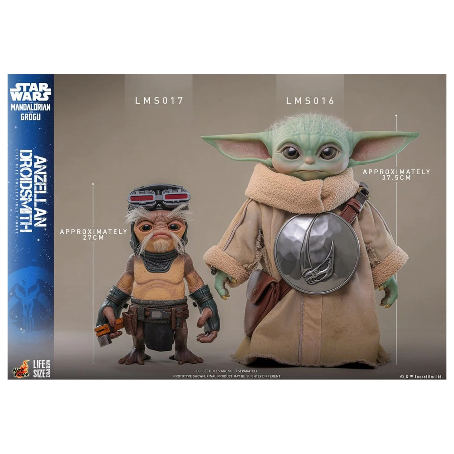 Star Wars: The Mandalorian & Grogu Figurka v životní velikosti Anzellan Droidsmith 27 cm fotografii produktu
