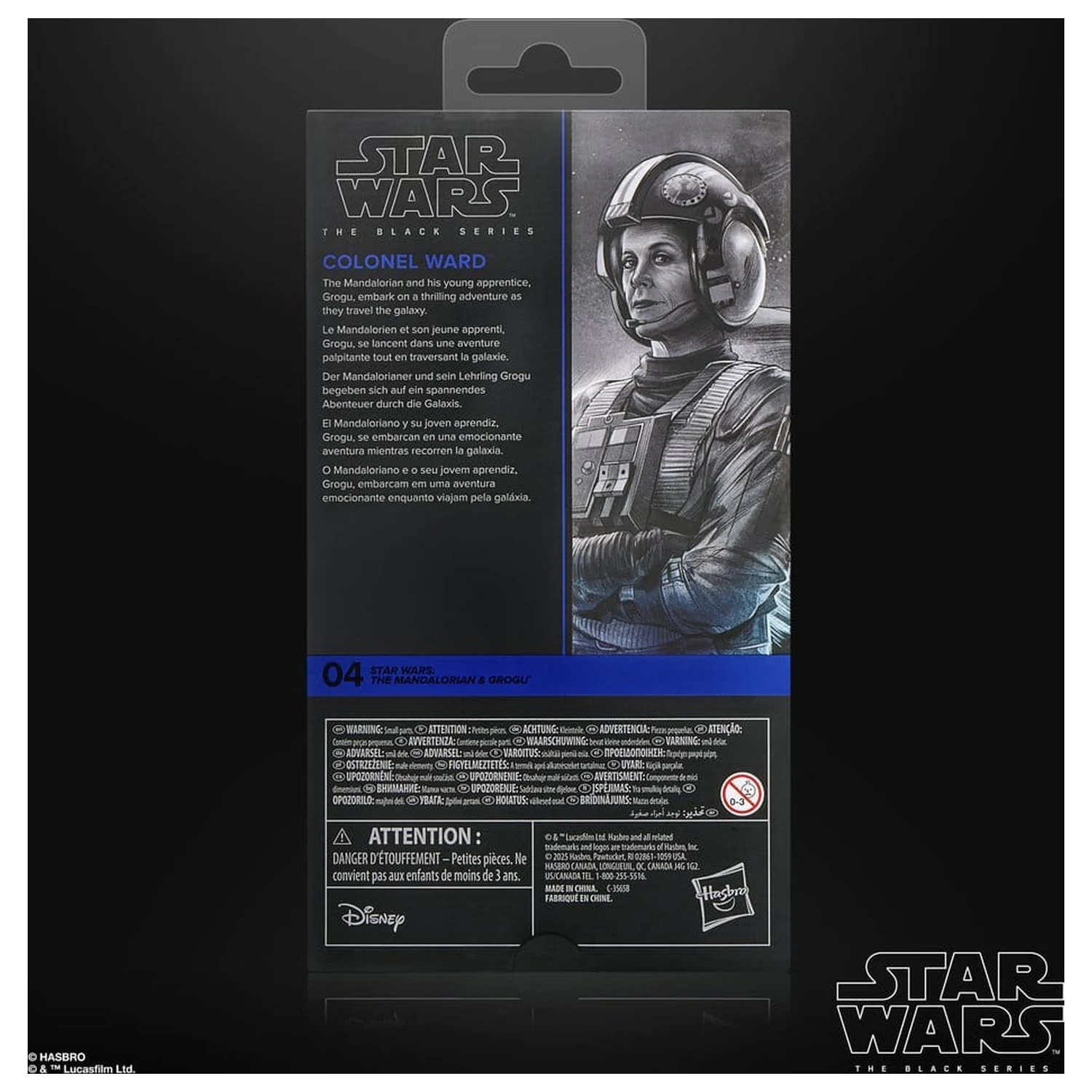 Star Wars: The Mandalorian & Grogu Black Series akční figurka Colonel Ward 15 cm fotografii produktu