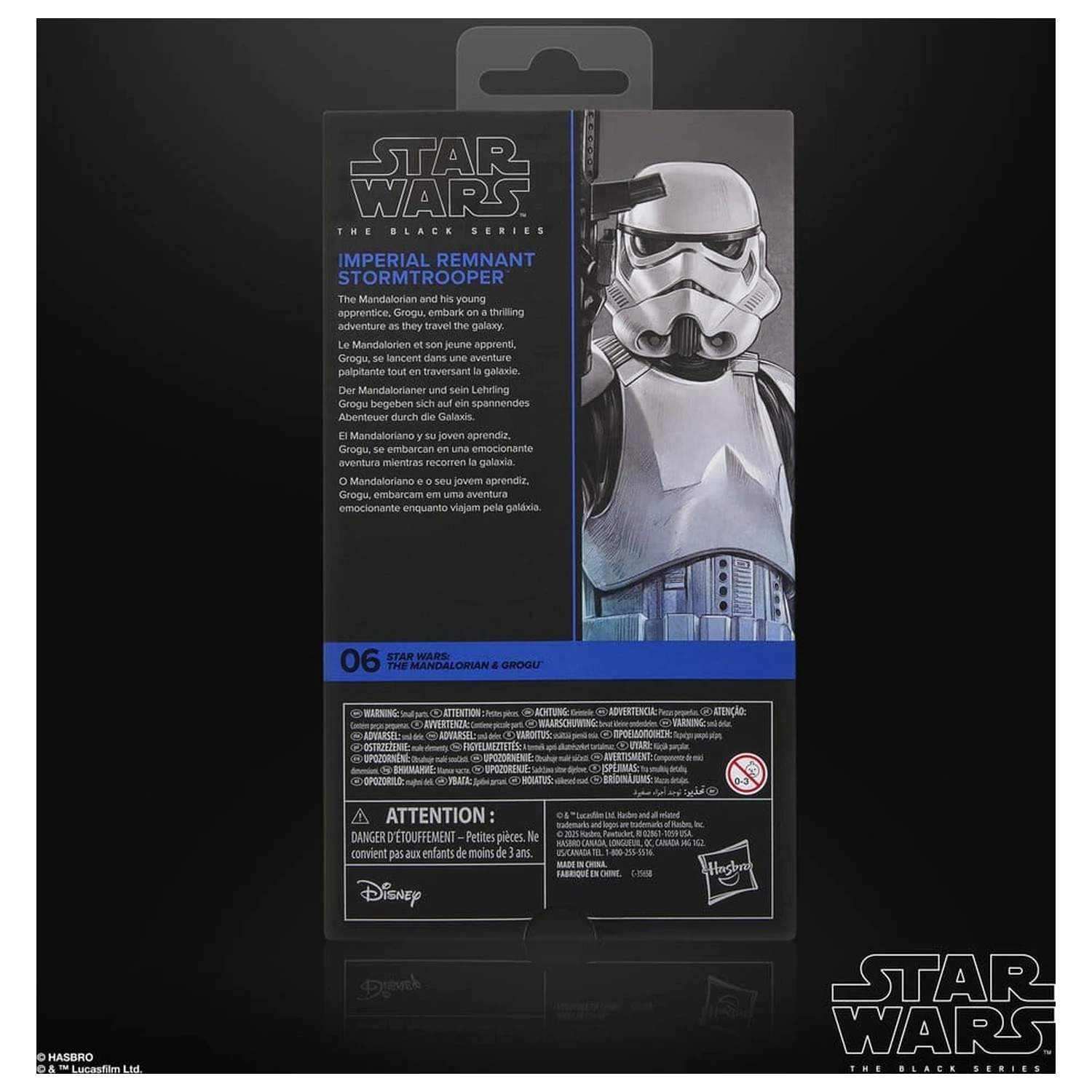 Star Wars: The Mandalorian & Grogu Black Series akční figurka Imperial Remnant Stormtrooper 15 cm fotografii produktu
