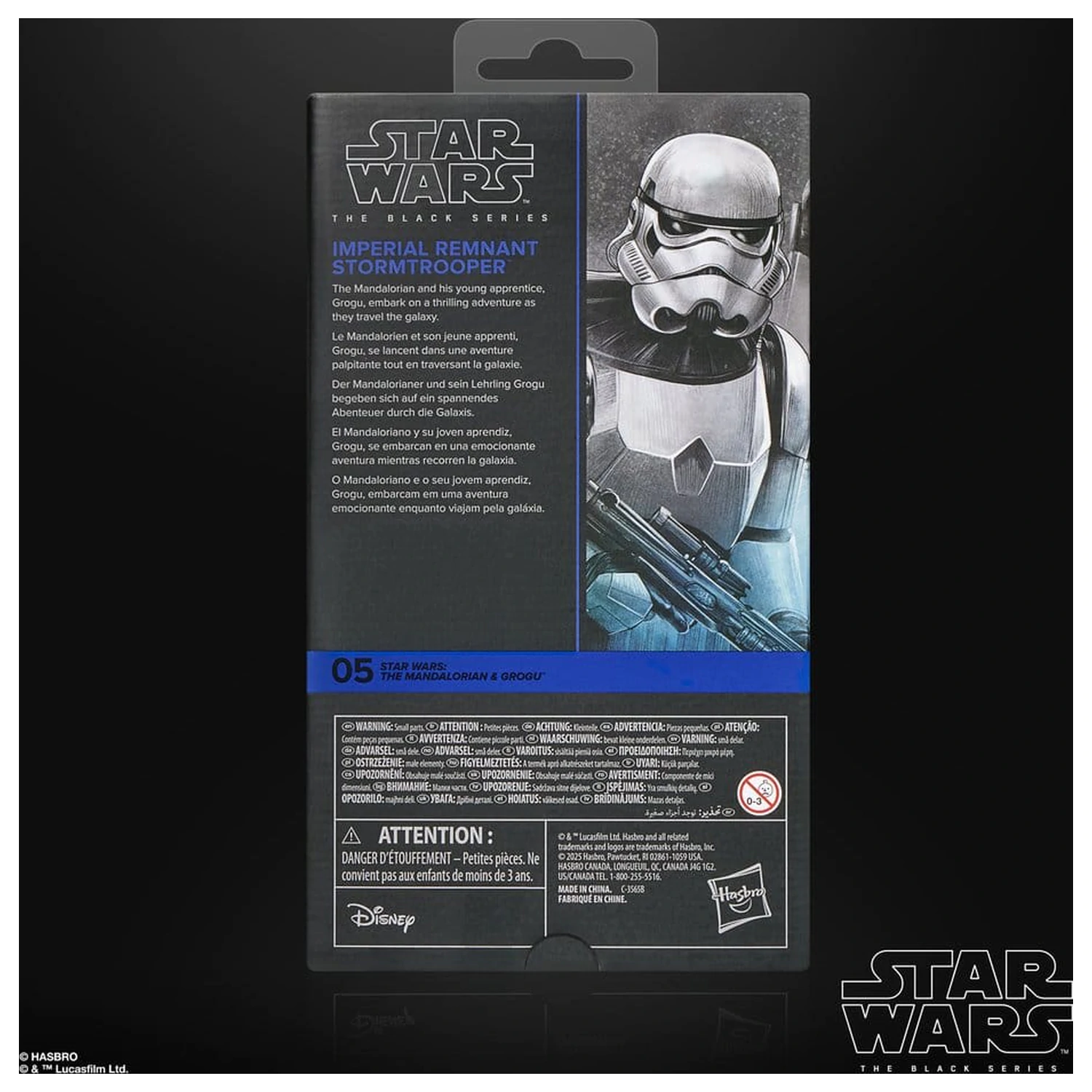 Star Wars: The Mandalorian & Grogu Black Series Akční figurka Imperial Remnant Stormtrooper (Weathered) 15 cm fotografii produktu