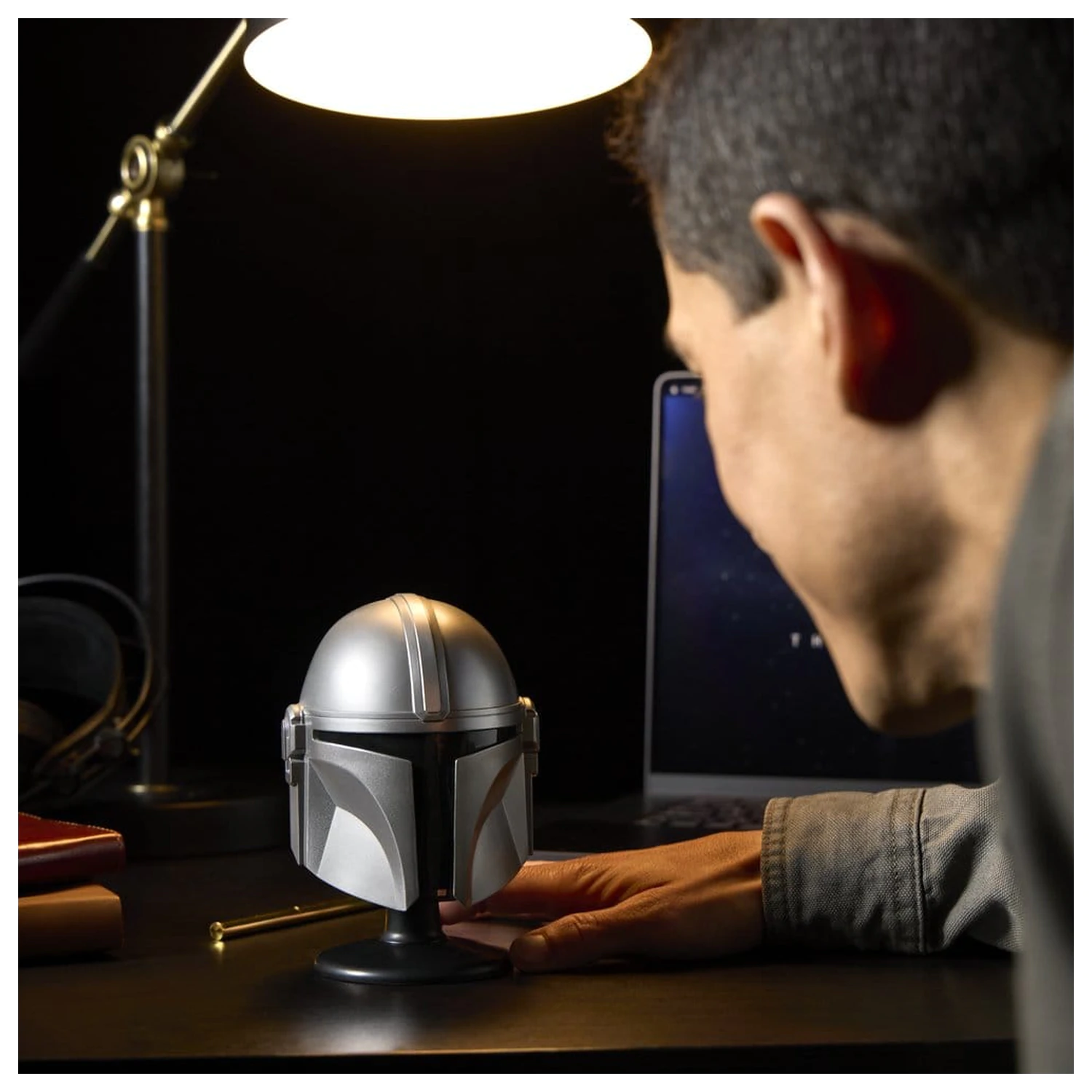 Star Wars: The Mandalorian & Grogu Black Series Mini helma The Mandalorian fotografii produktu