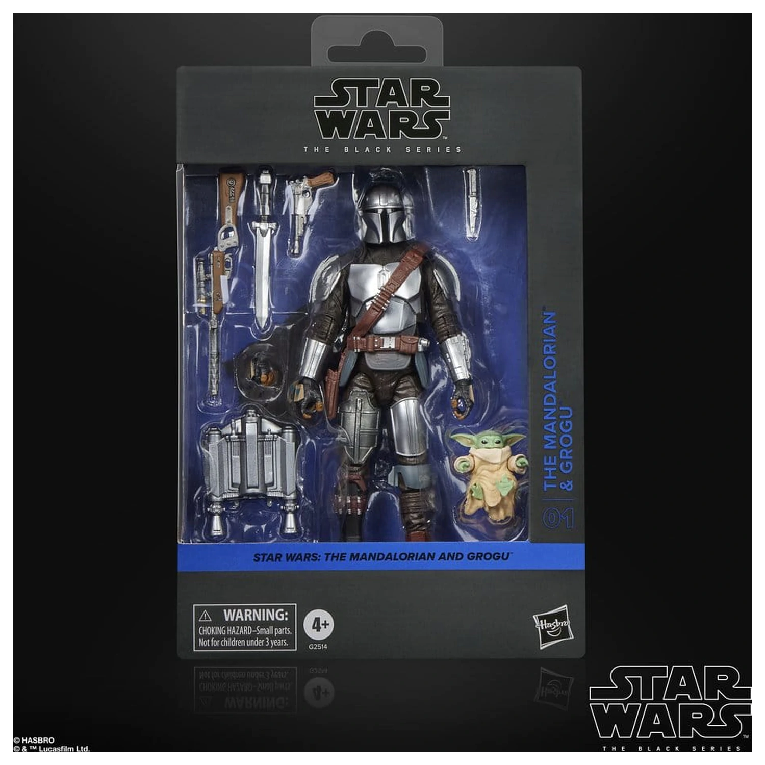 Star Wars: The Mandalorian & Grogu Black Series akční figurka The Mandalorian & Grogu 15 cm [POŠKOZENÝ OBAL] fotografii produktu