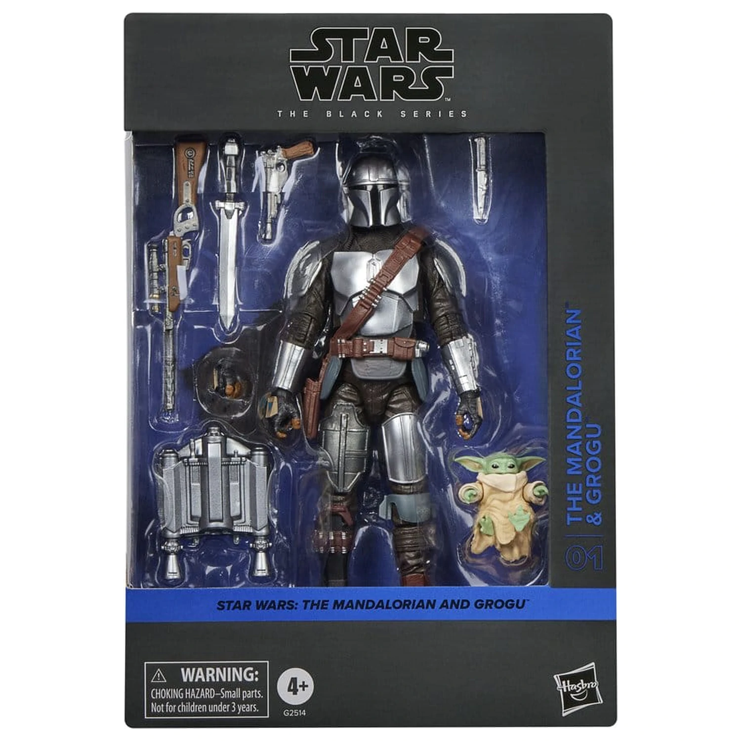 Star Wars: The Mandalorian & Grogu Black Series akční figurka The Mandalorian & Grogu 15 cm [POŠKOZENÝ OBAL] fotografii produktu