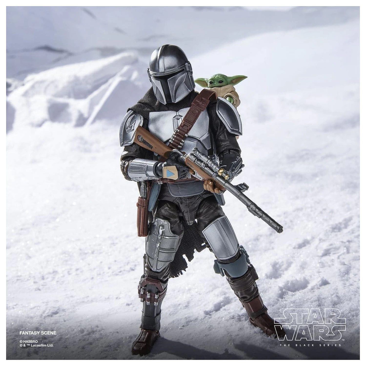 Star Wars: The Mandalorian & Grogu Black Series akční figurka The Mandalorian & Grogu 15 cm [POŠKOZENÝ OBAL] fotografii produktu