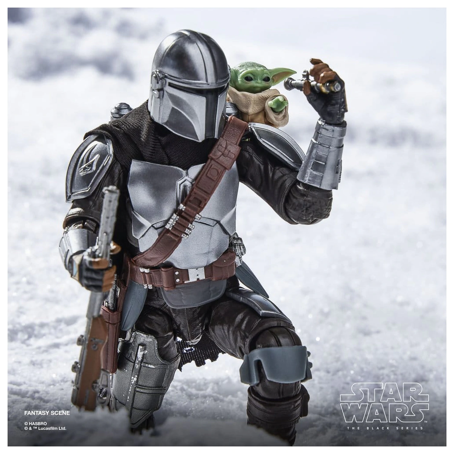 Star Wars: The Mandalorian & Grogu Black Series akční figurka The Mandalorian & Grogu 15 cm [POŠKOZENÝ OBAL] fotografii produktu