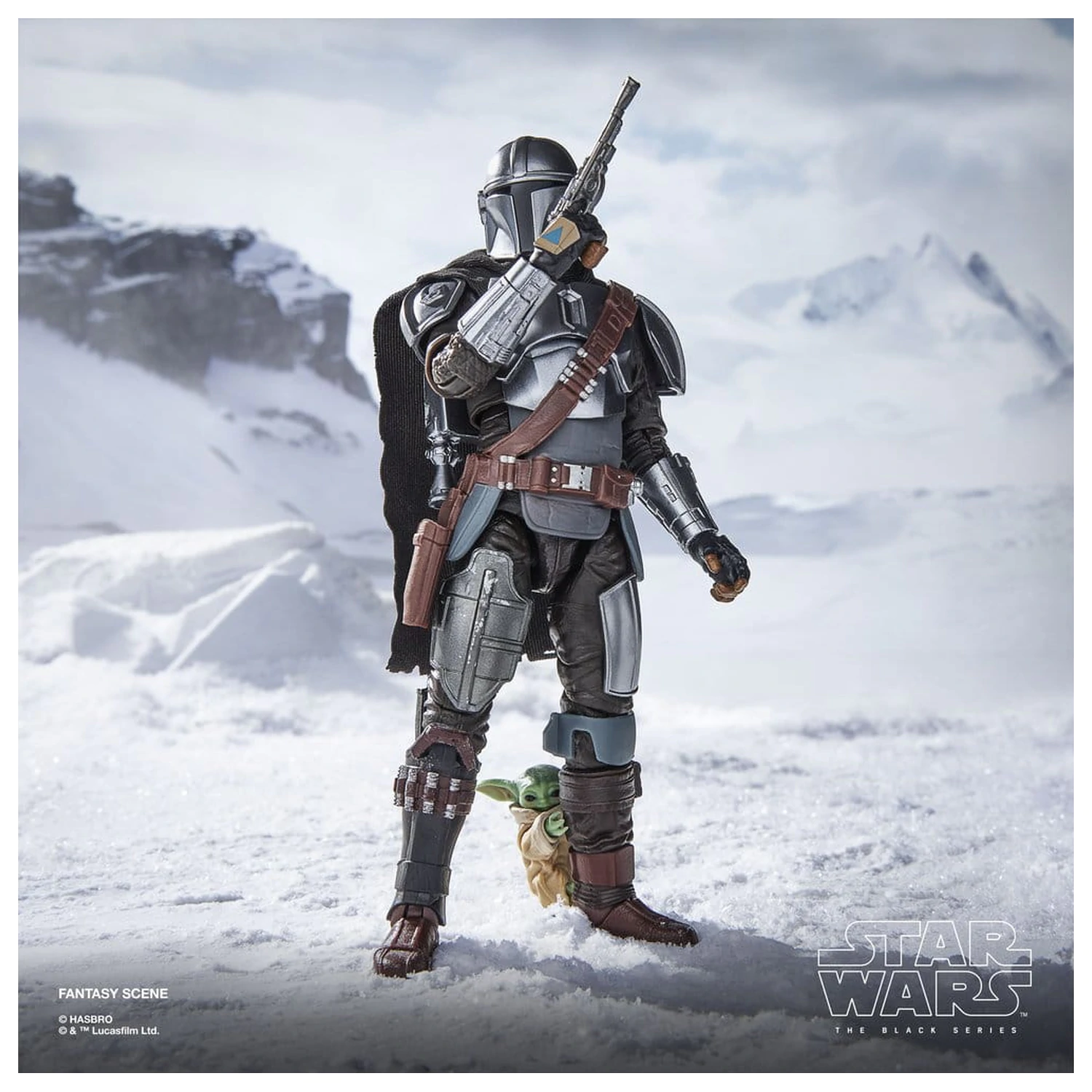 Star Wars: The Mandalorian & Grogu Black Series akční figurka The Mandalorian & Grogu 15 cm [POŠKOZENÝ OBAL] fotografii produktu