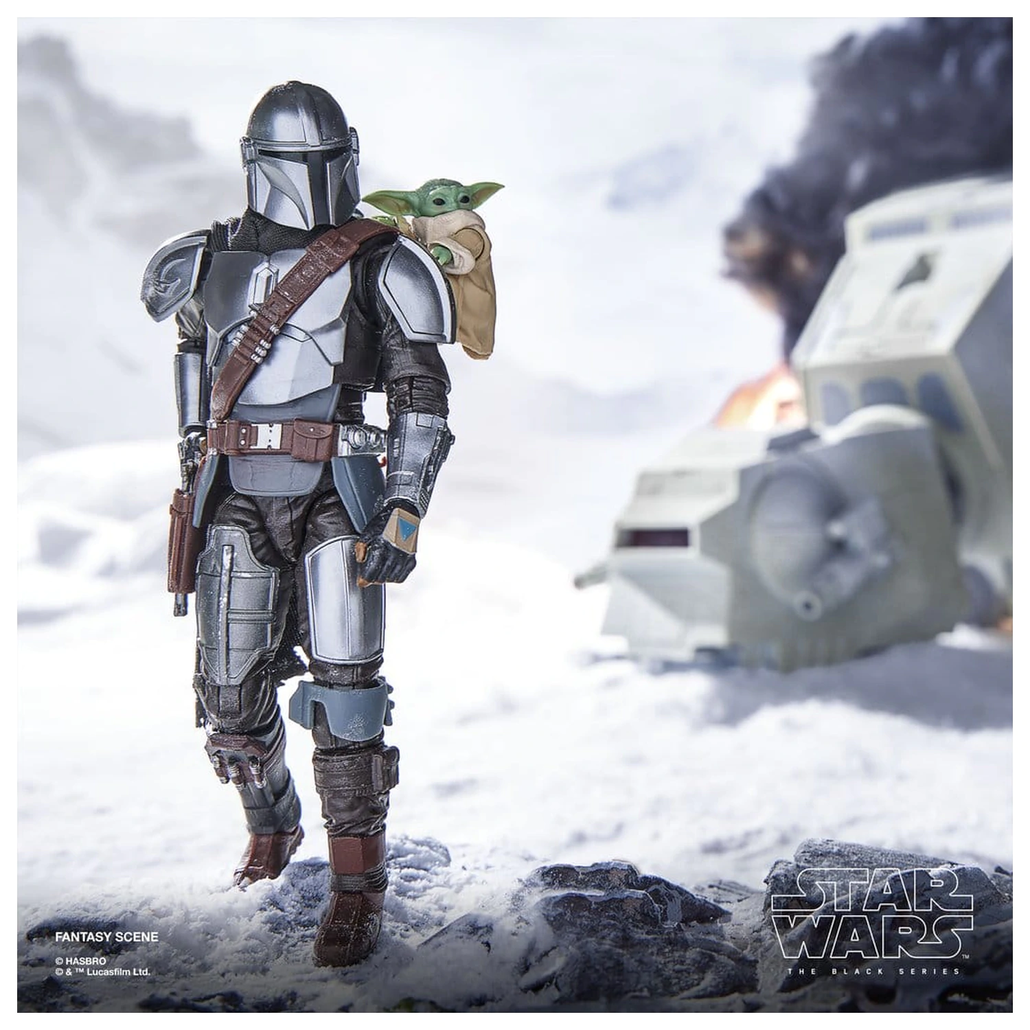 Star Wars: The Mandalorian & Grogu Black Series akční figurka The Mandalorian & Grogu 15 cm [POŠKOZENÝ OBAL] fotografii produktu