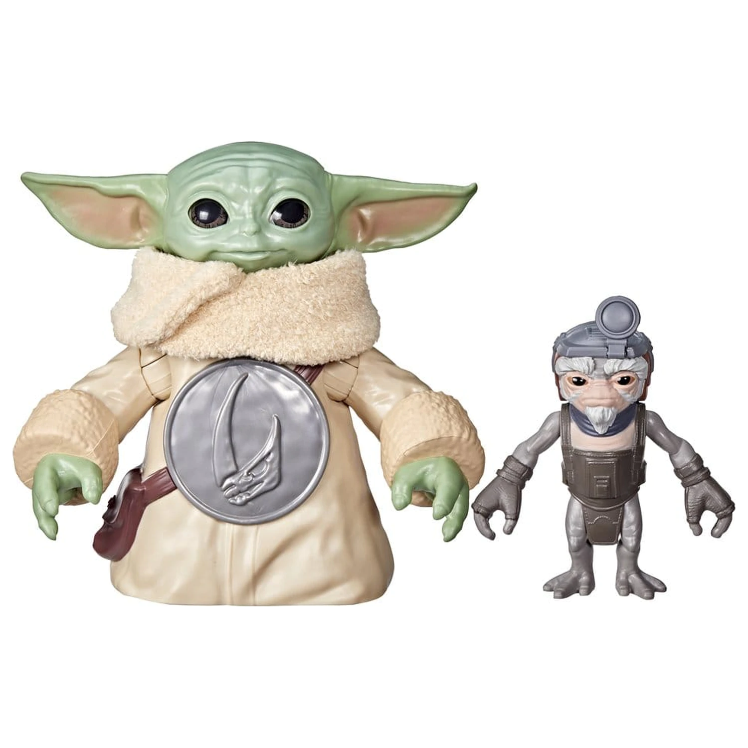 Star Wars: The Mandalorian & Grogu Elektronická akční figurka Huggin' Grogu & Anzellan 17 cm fotografii produktu