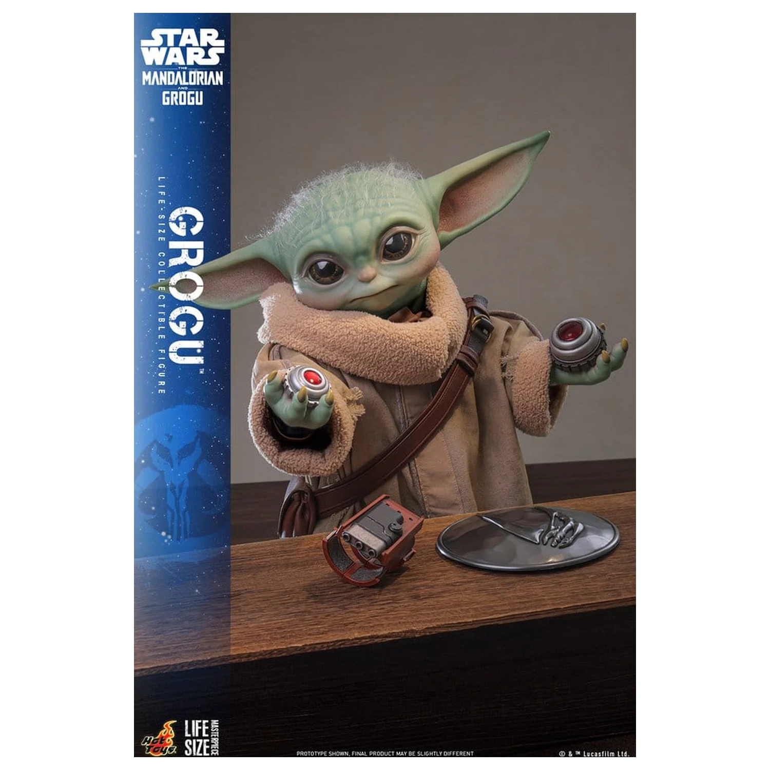 Star Wars: The Mandalorian & Grogu Figurka v životní velikosti Grogu 38 cm fotografii produktu