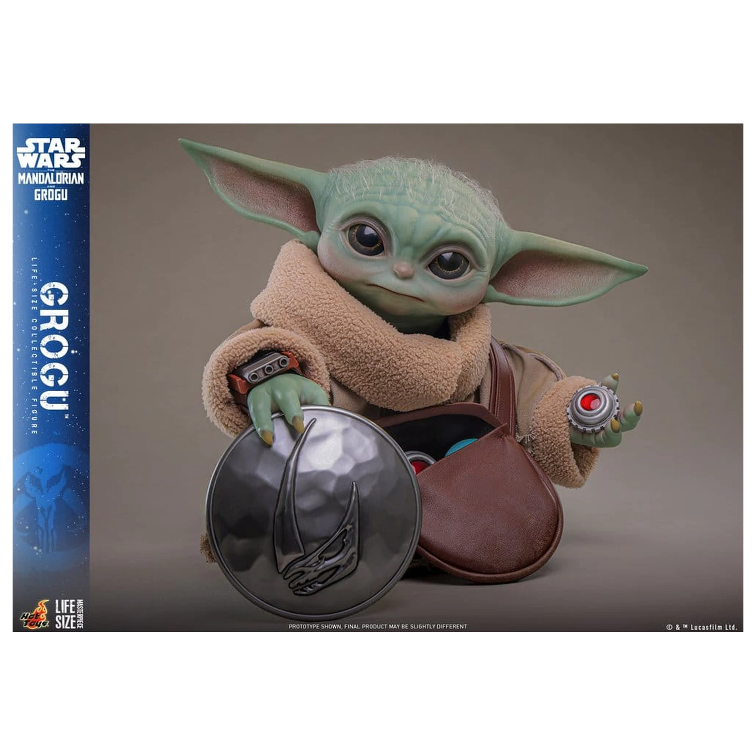 Star Wars: The Mandalorian & Grogu Figurka v životní velikosti Grogu 38 cm fotografii produktu