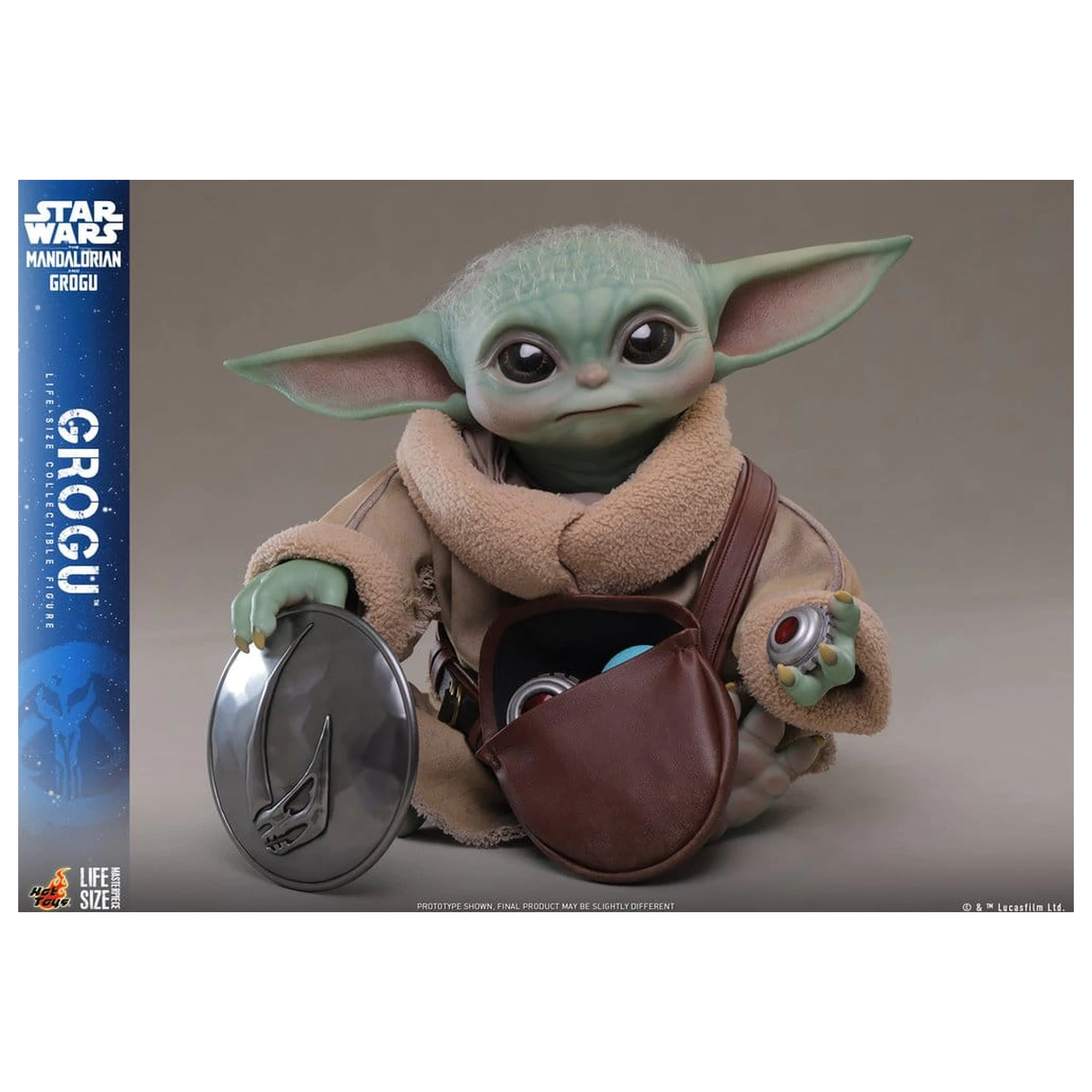 Star Wars: The Mandalorian & Grogu Figurka v životní velikosti Grogu 38 cm fotografii produktu